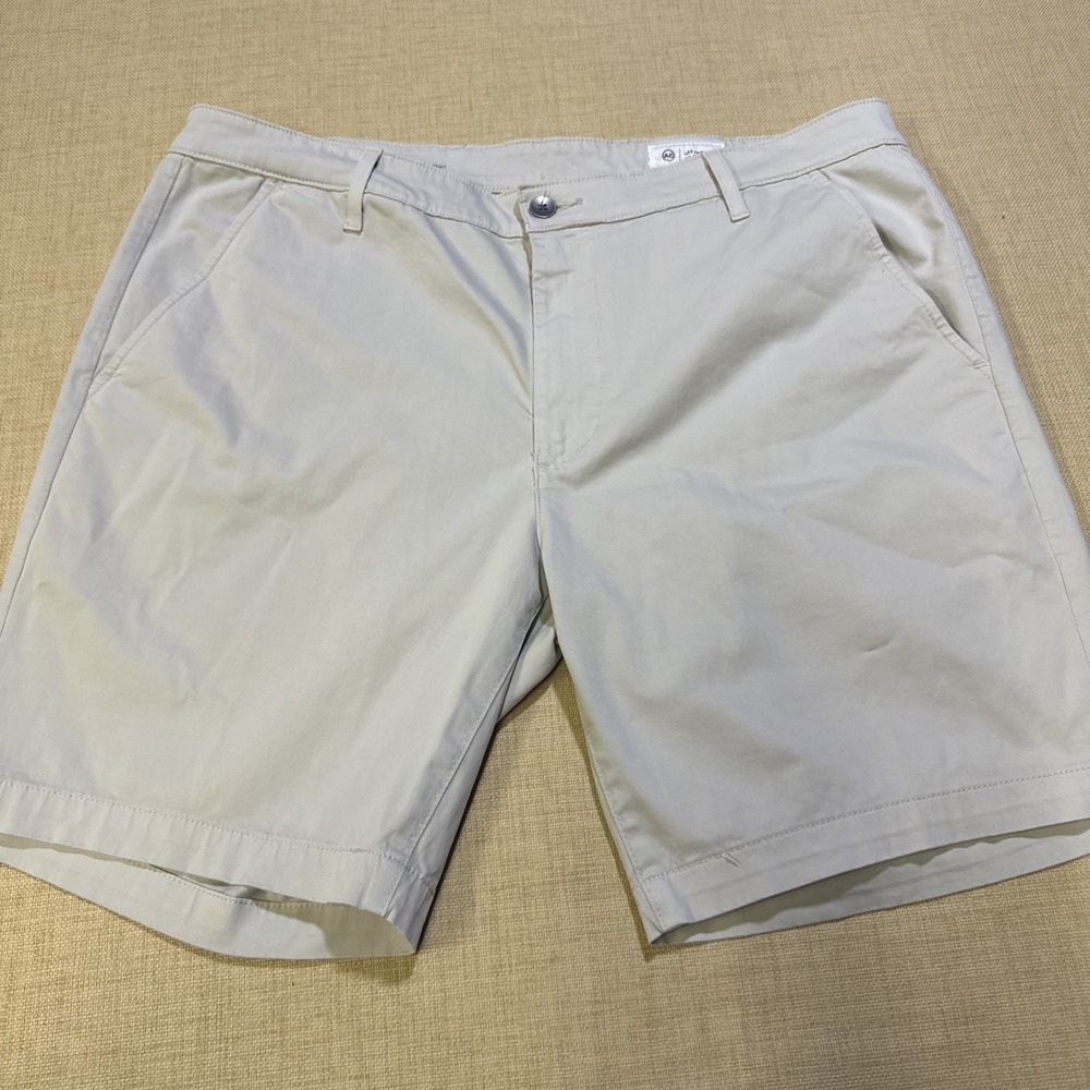 AG Adriano Goldschmied Shorts Men 36 Wanderer Blue 8" Inseam Slim Trouser
